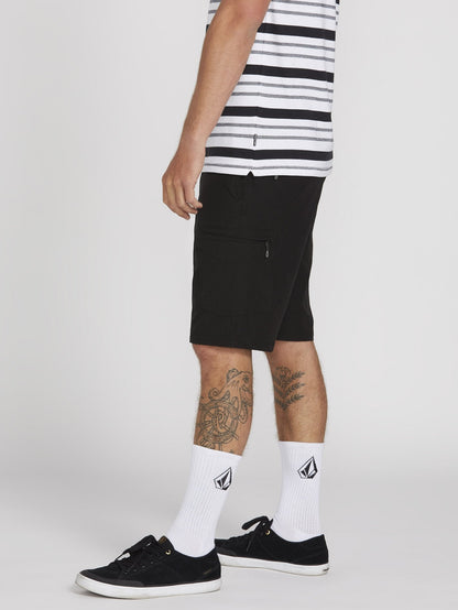 Surf'N'Turf Dry Cargo 21" Hybrid Shorts - Schwarz