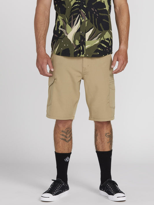 Surf'n'Turf Dry Cargo 21" Hybrid Shorts - Khaki