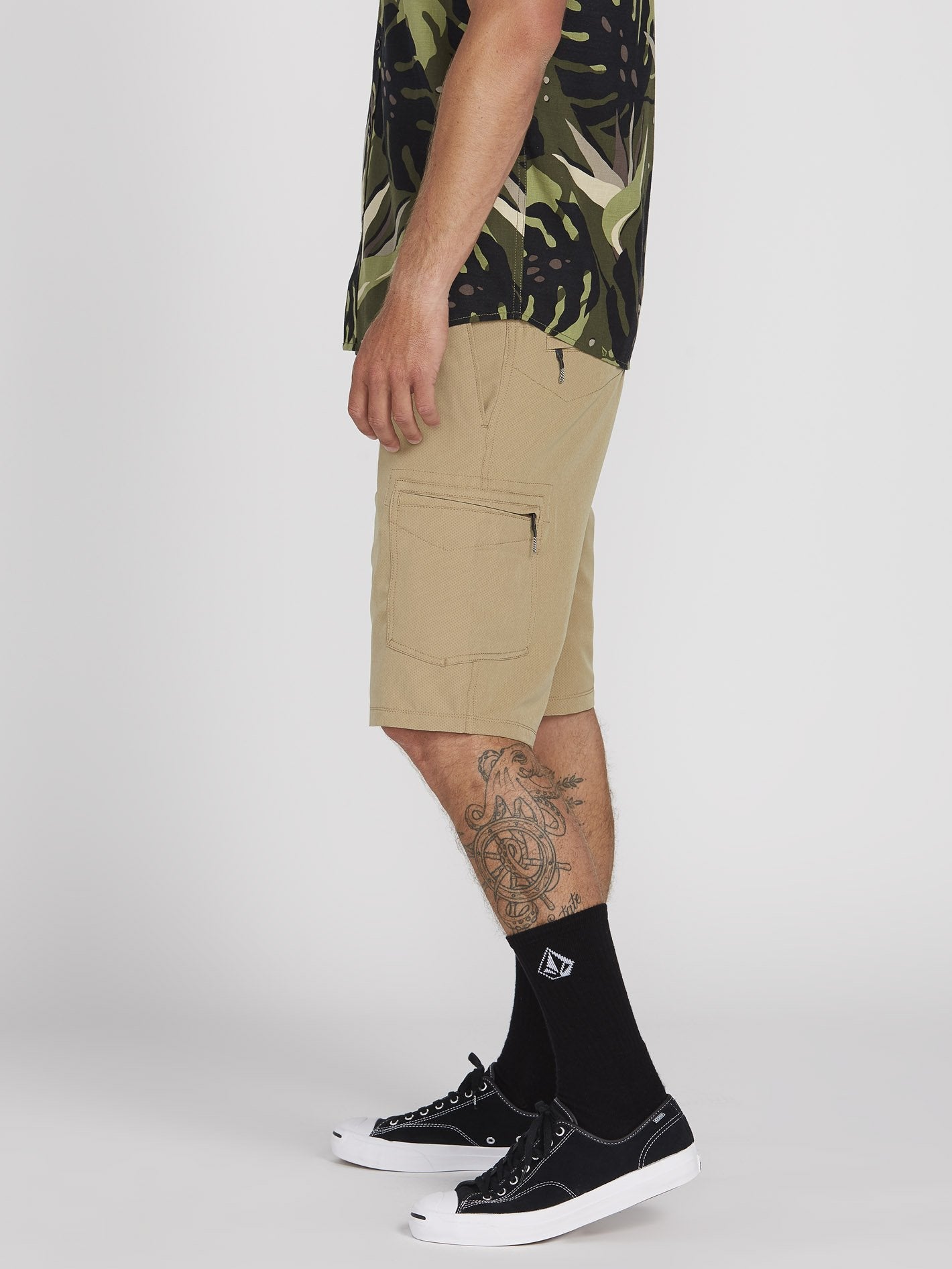 Short Hybride Surf'n'Turf Dry Cargo 21" - KHAKI