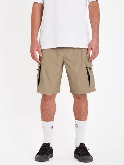 Vitals Cargo Hybrid 21" Skate-Shorts – KHAKI