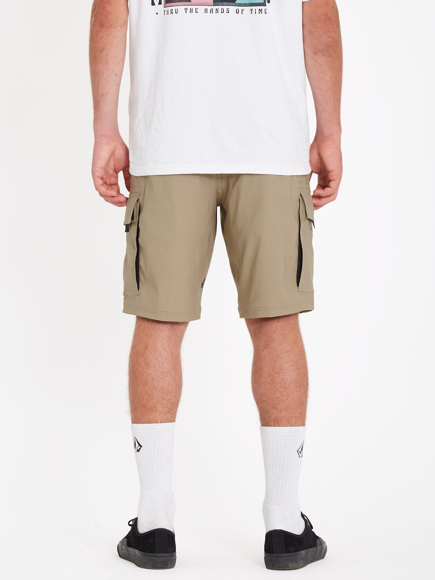 Vitals Cargo Hybrid 21" Skate-Shorts – KHAKI