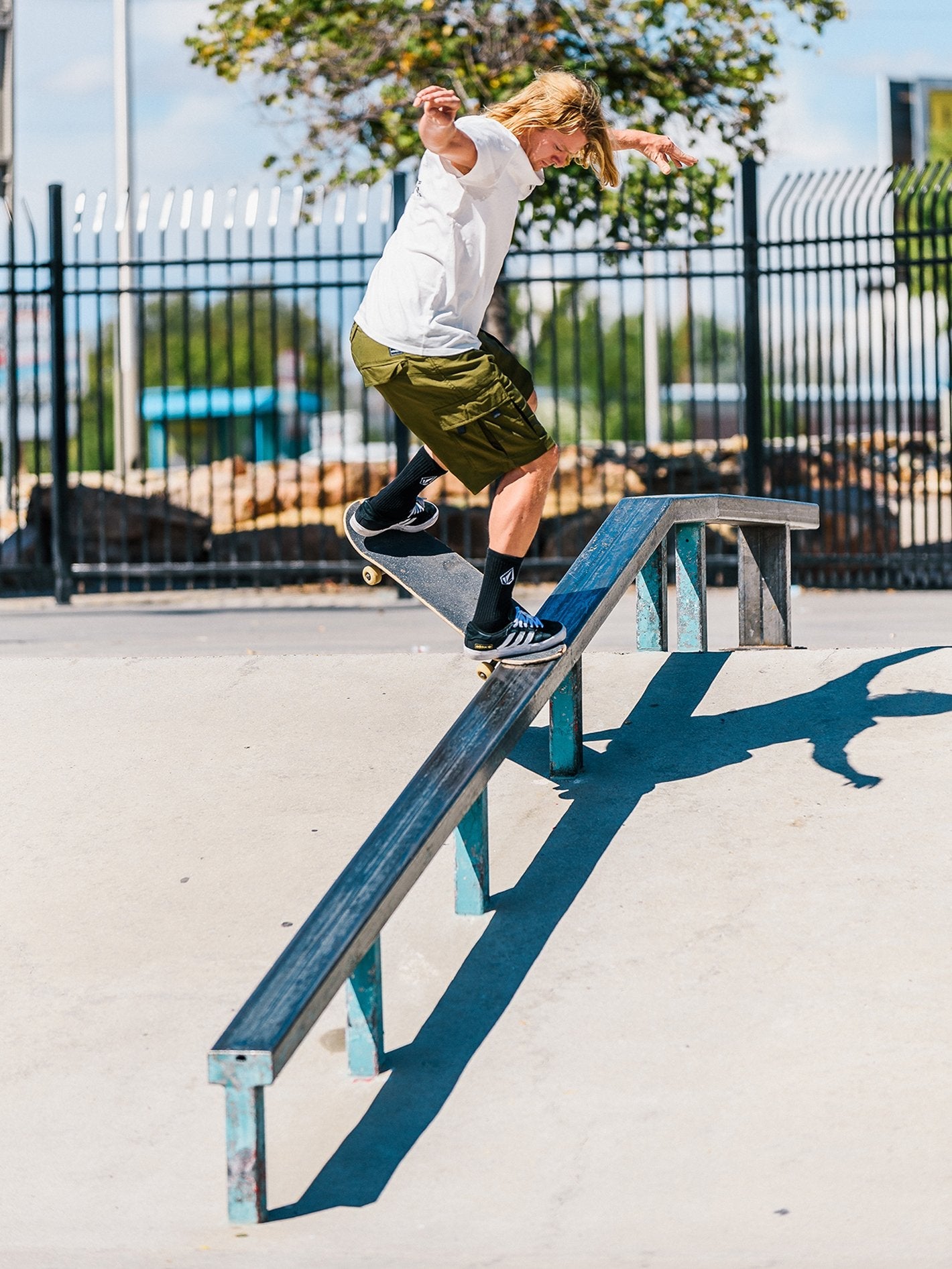 Vitals Cargo Hybrid 21" Skate Shorts - MILITARY