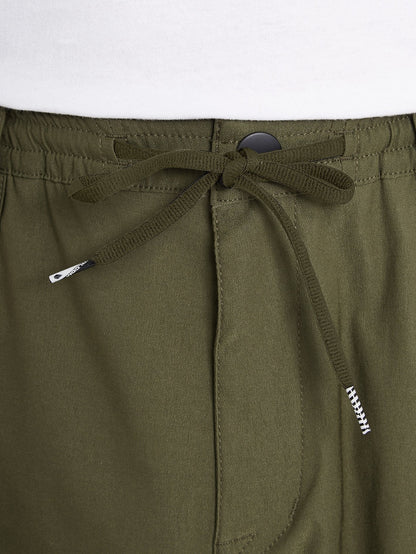 Vitals Cargo Hybrid 21" Skate Shorts - MILITARY