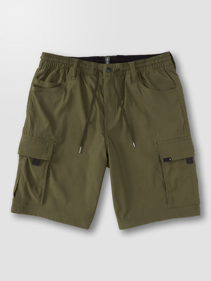 Vitals Cargo Hybrid 21" Skate Shorts - MILITARY