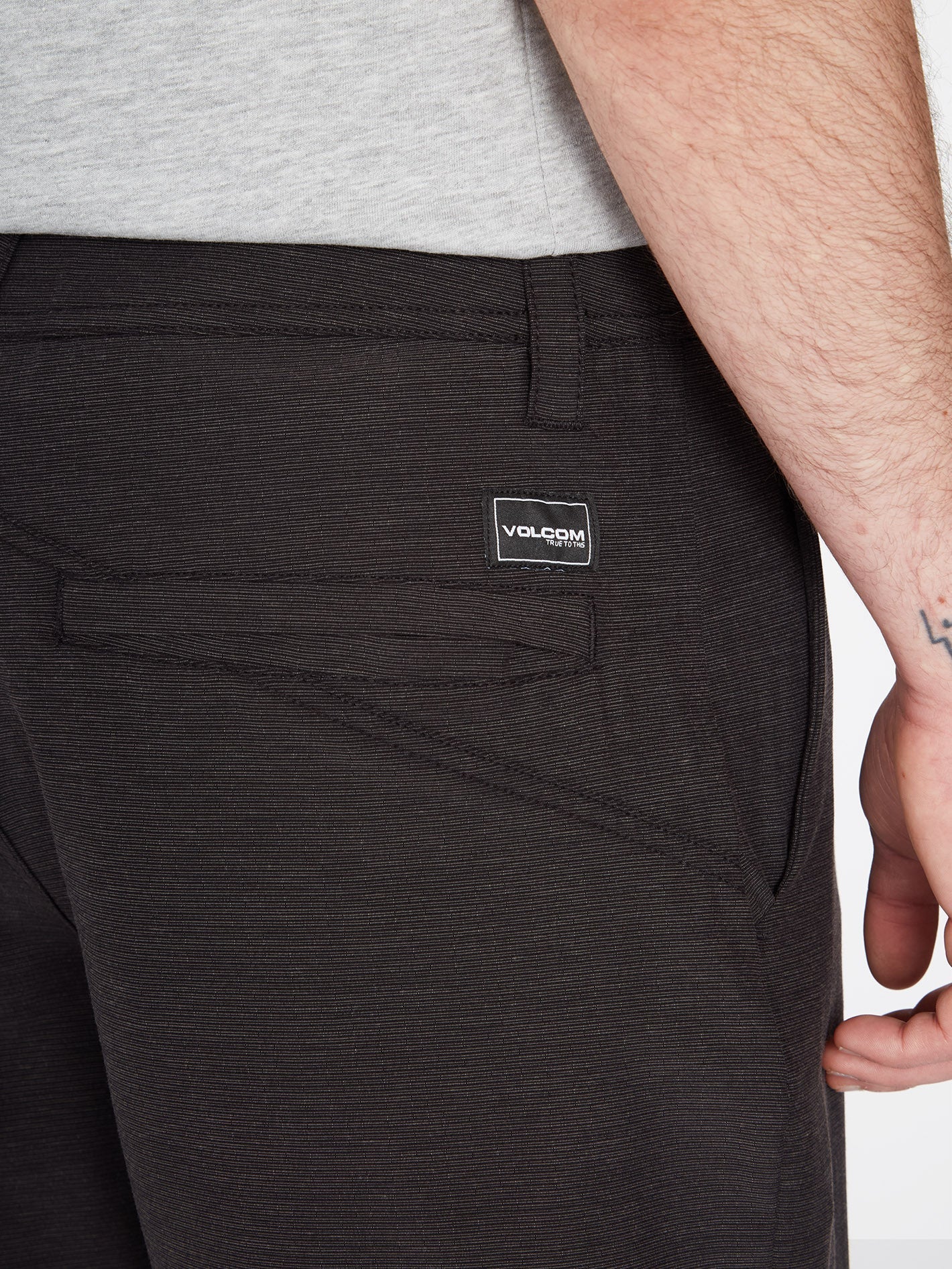 Slub Frickin Cross Shred 20" Hybrid Shorts - BLACK