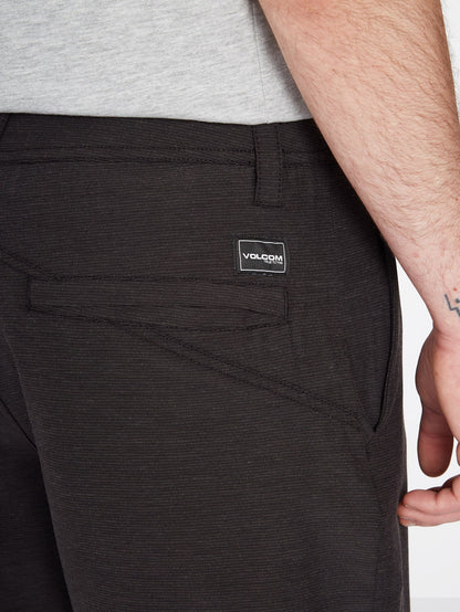 Slub Frickin Cross Shred 20" Hybrid Shorts - BLACK