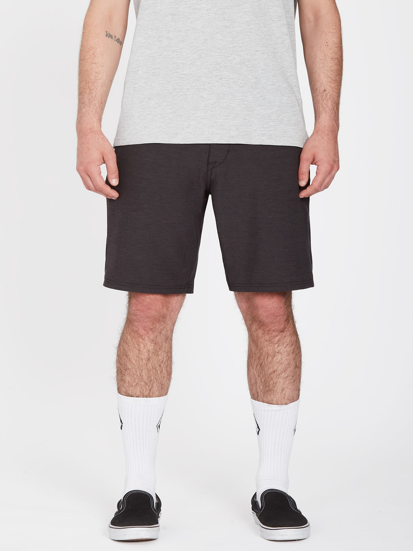 Slub Frickin Cross Shred 20" Hybrid Shorts - BLACK