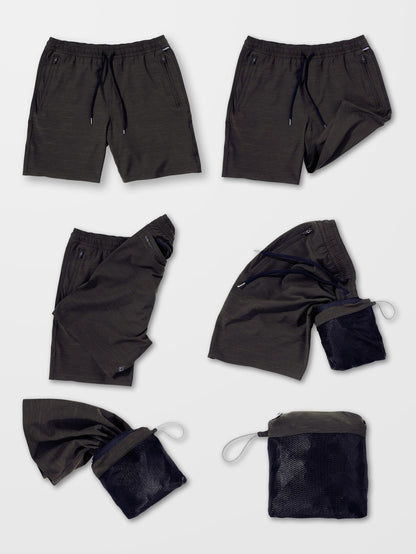Wrecpack 19" Hybrid Shorts - SCHWARZ