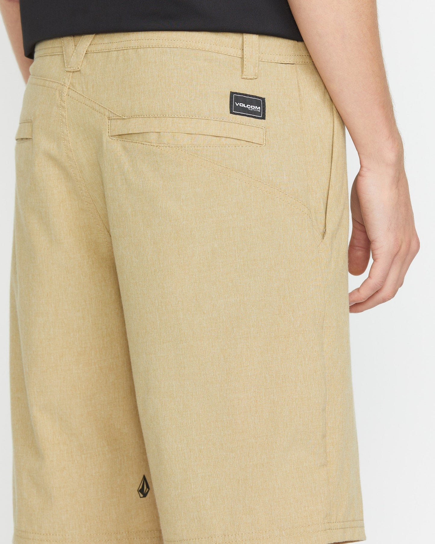 Frickin Cross Shred Static 20" Hybrid Shorts - DARK KHAKI