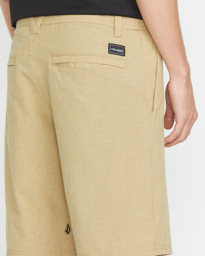 Frickin Cross Shred Static 20" Hybrid Shorts - DARK KHAKI