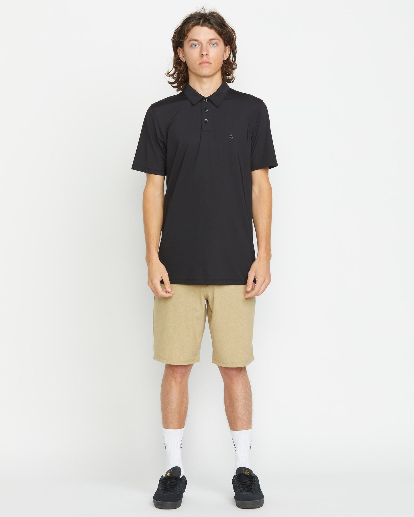 Frickin Cross Shred Static 20" Hybrid Shorts - DARK KHAKI