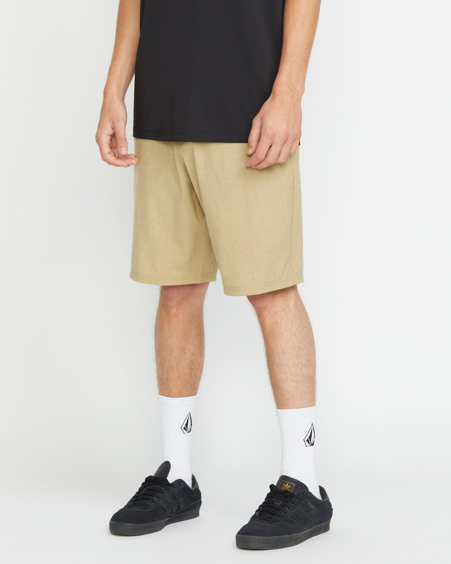 Frickin Cross Shred Static 20" Hybrid Shorts - DARK KHAKI