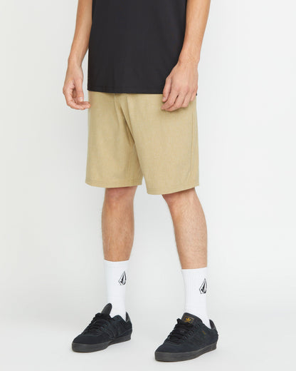 Frickin Cross Shred Static 20" Hybrid Shorts - DARK KHAKI