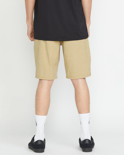 Frickin Cross Shred Static 20" Hybrid Shorts - DARK KHAKI