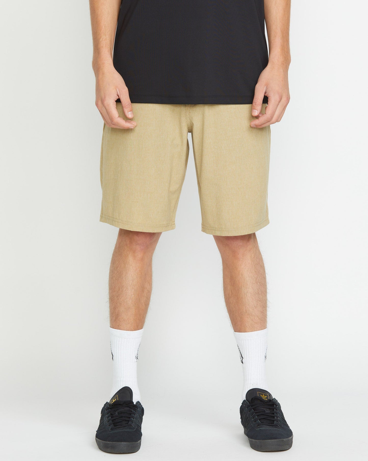 Frickin Cross Shred Static 20" Hybrid Shorts - DARK KHAKI