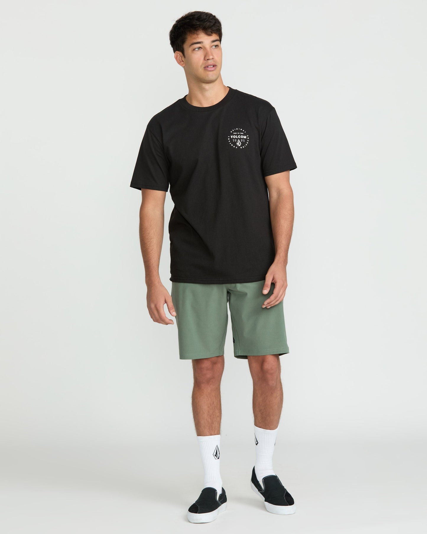 Short Hybride Frickin Cross Shred Static 20" - Light Olive