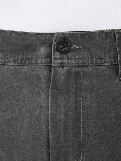 Stone Faded 19" Hybrid Shorts - STEALTH