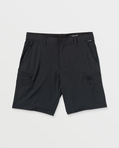 Short Hybride Cashed In Cargo 20" - BLACK