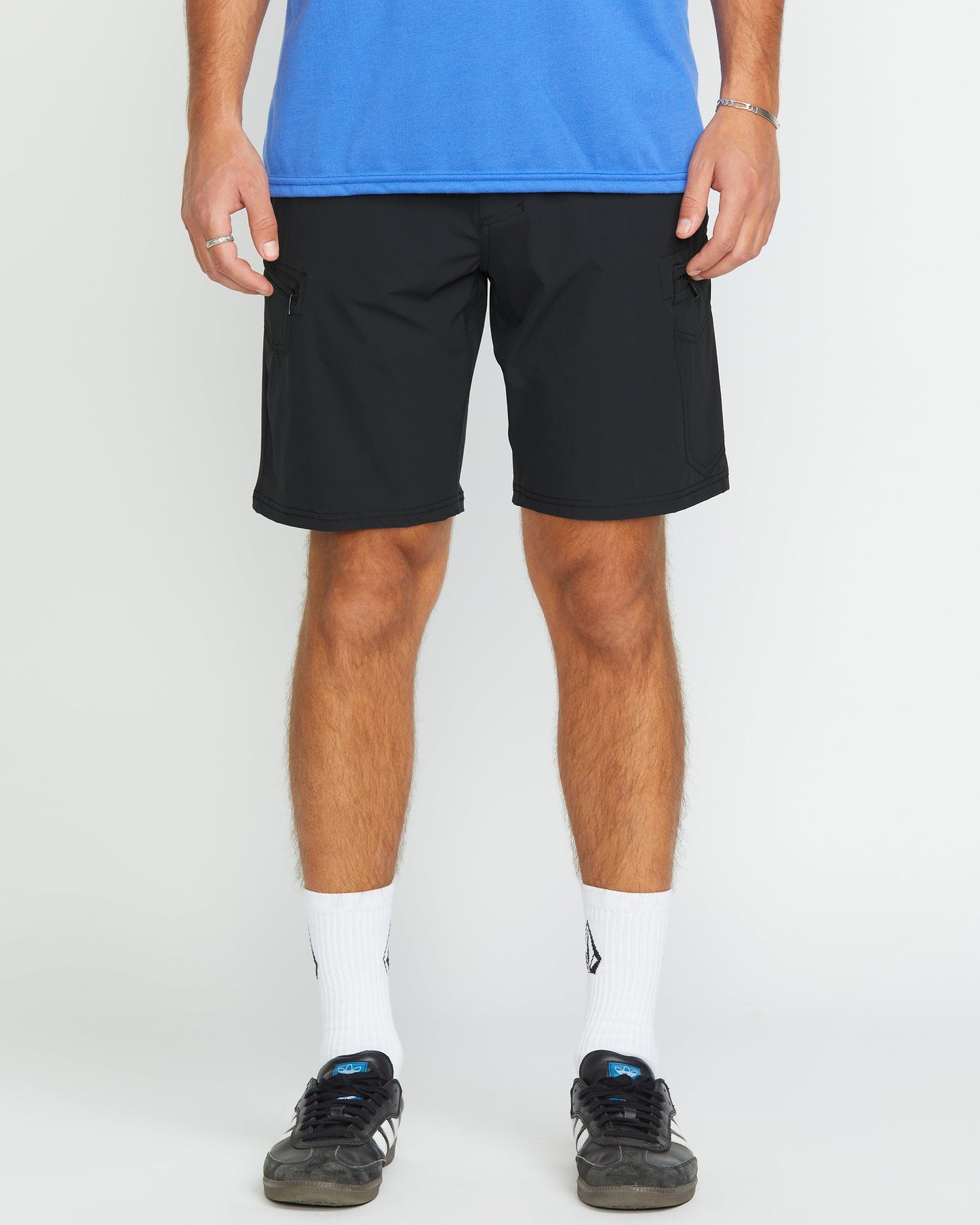 Short Hybride Cashed In Cargo 20" - BLACK