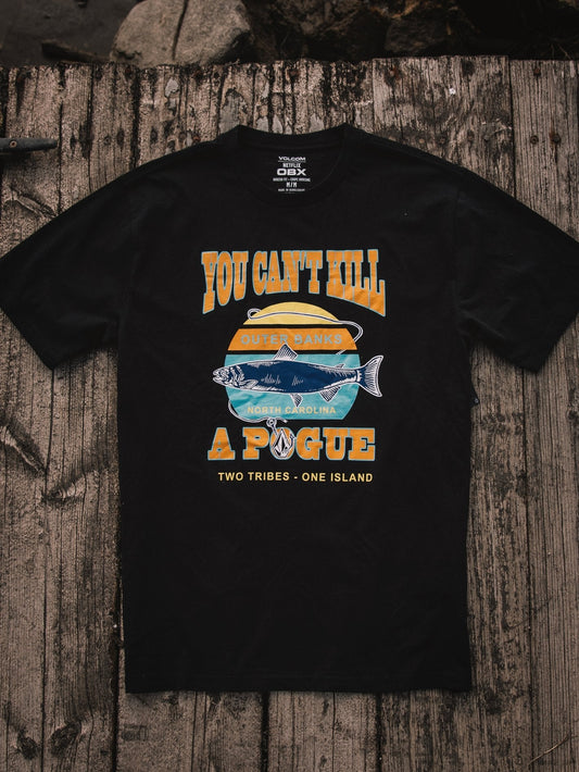 T-shirt OBX Can't Kill Pogue - BLACK