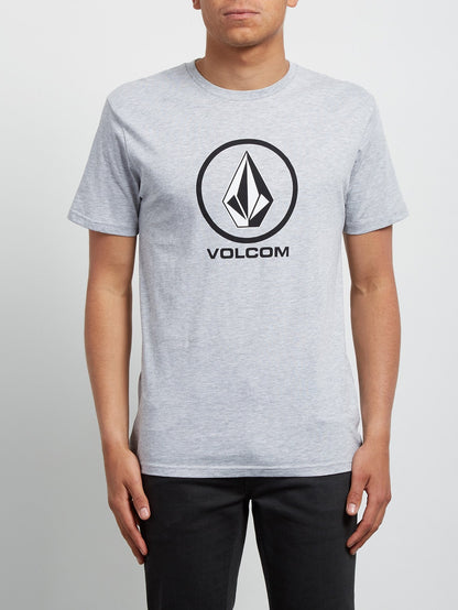 Crisp Short Sleeve T-Shirt - Heather Grey