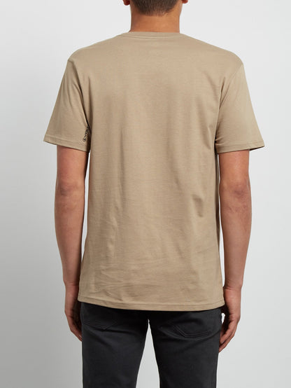 T-shirt à manches courtes Crisp - Sand Brown