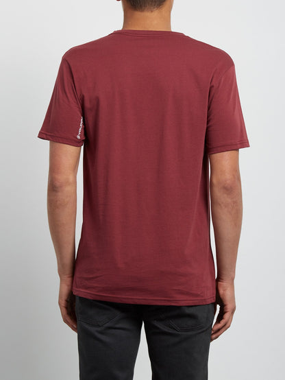 T-shirt à manches courtes Crisp Euro - Crimson