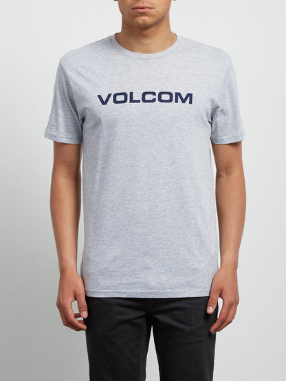 Crisp Euro Short Sleeve T-Shirt - Heather Grey