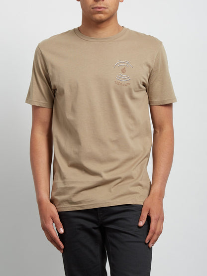 T-shirt à manches courtes Comes Around - Sand Brown