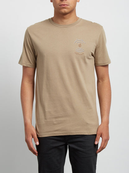 T-shirt à manches courtes Comes Around - Sand Brown