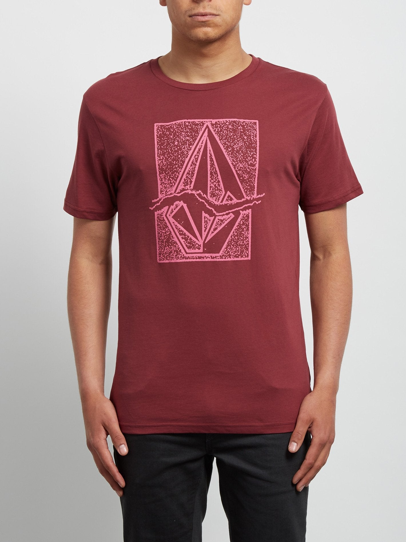 T-shirt à manches courtes Rip Stone - Crimson