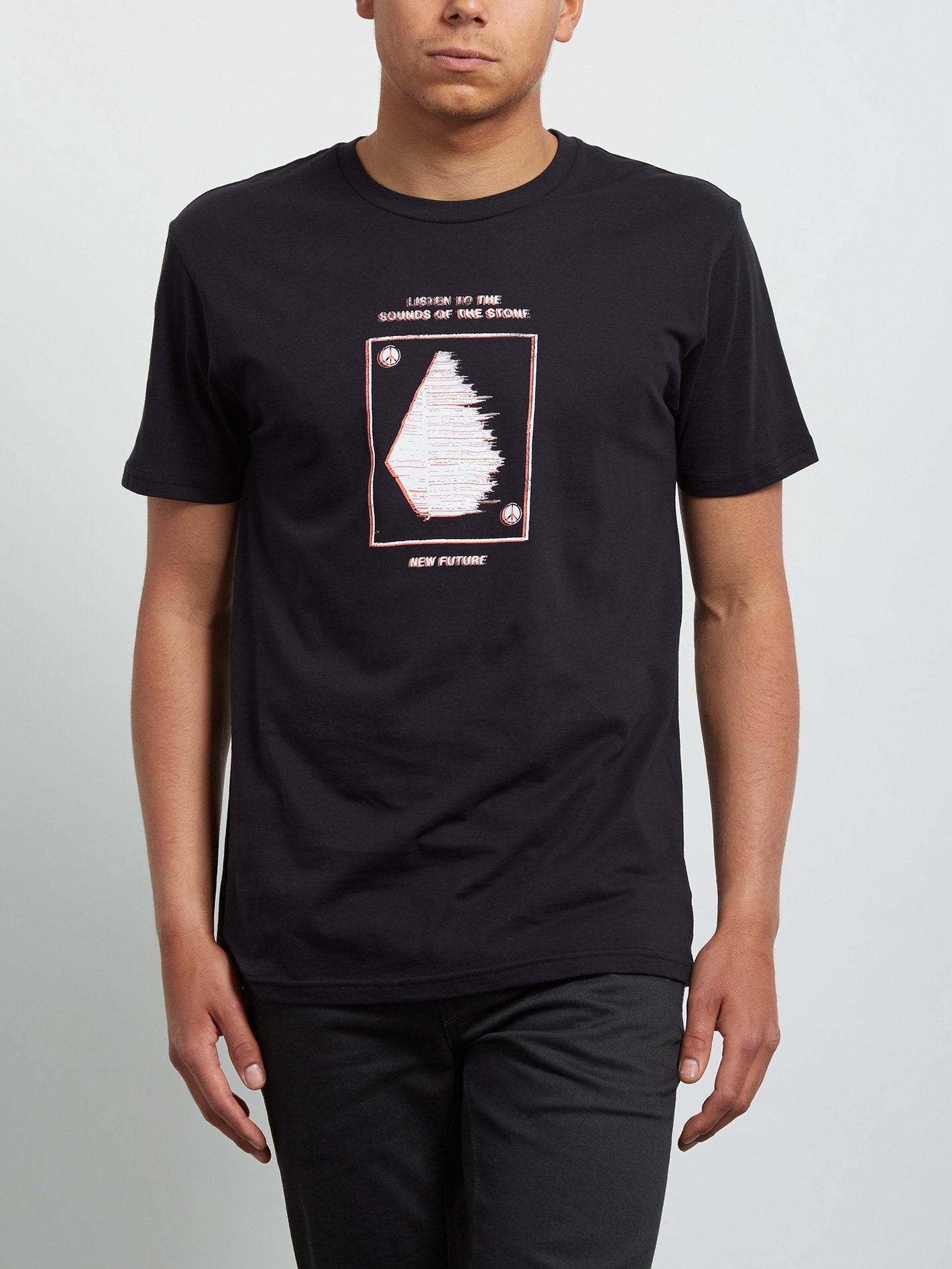 Sound Kurzarm-T-Shirt - Schwarz