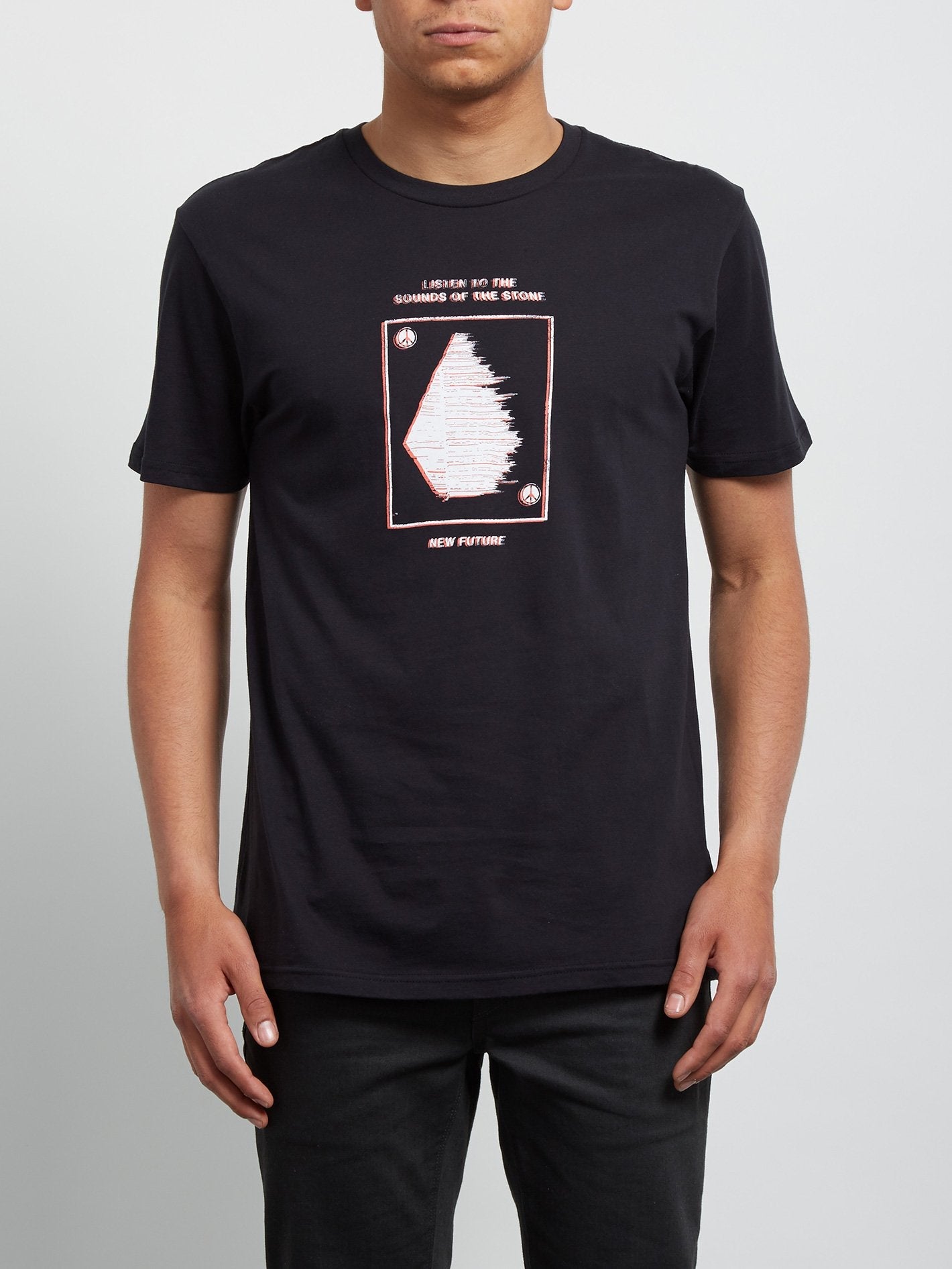 Sound Kurzarm-T-Shirt - Schwarz