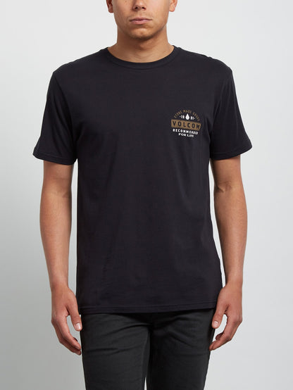 T-shirt à manches courtes Barred - Black