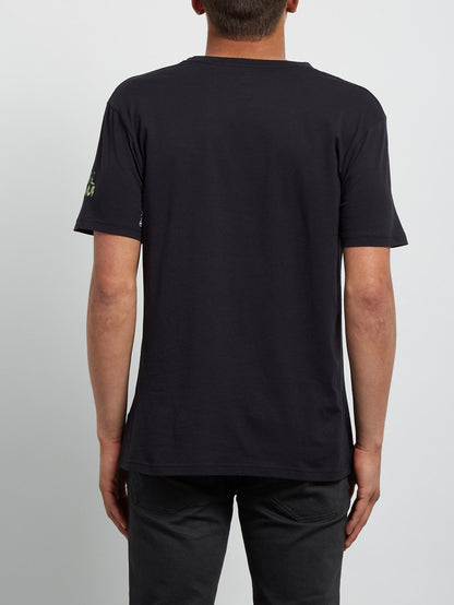 Shatter Kurzarm-T-Shirt - Schwarz