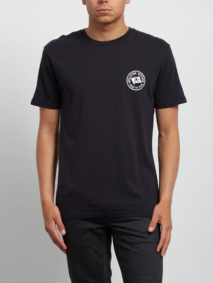 Flag Short Sleeve T-Shirt - Black