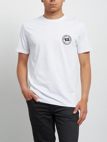T-shirt à manches courtes Flag - White