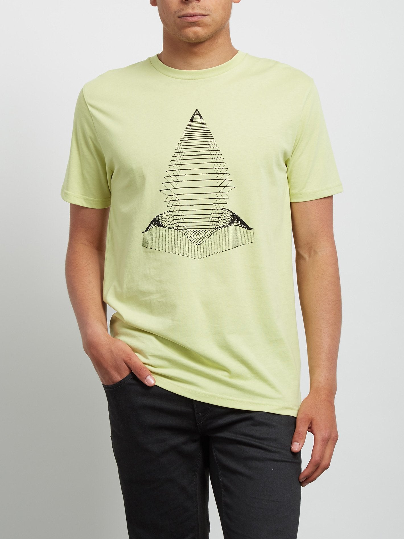 Digital Redux Short Sleeve T-Shirt - Shadow Lime
