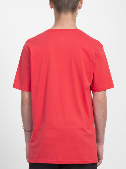 Crisp Stone T-Shirt - True Red