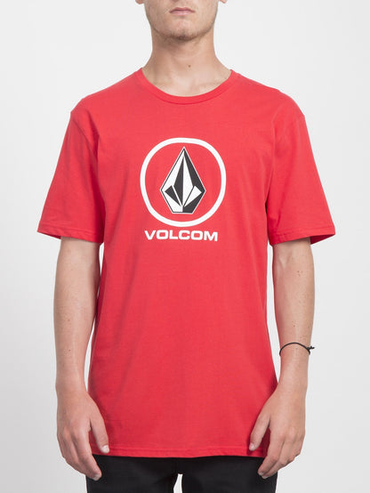 Crisp Stone T-Shirt - True Red