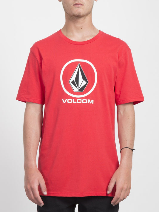 T-shirt Crisp Stone - True Red
