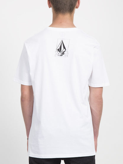 T-shirt Chopped Edge - White