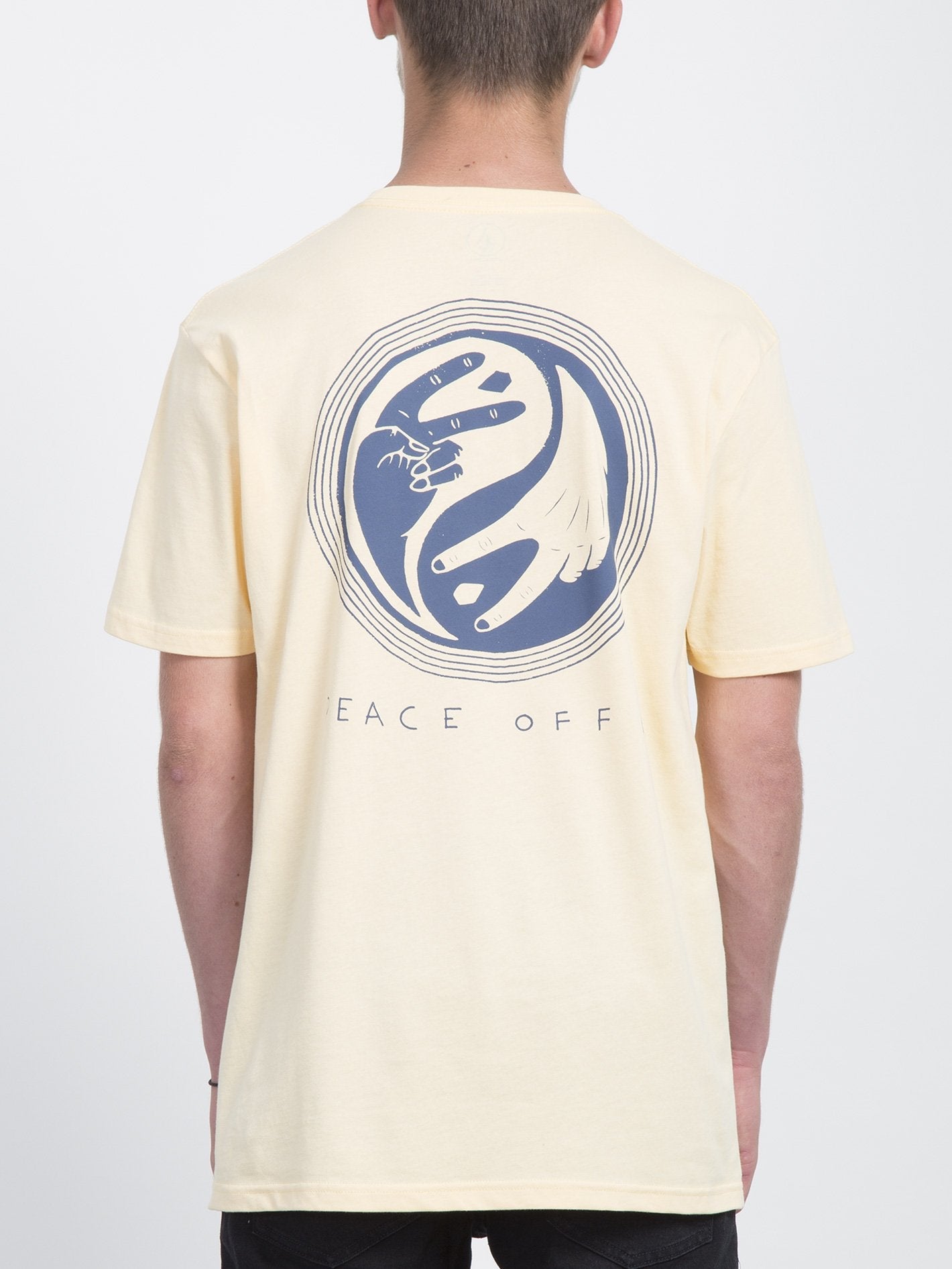 Peace Off T-shirt - Light Peach