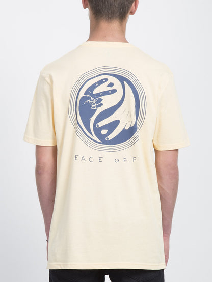 Peace Off T-shirt - Light Peach