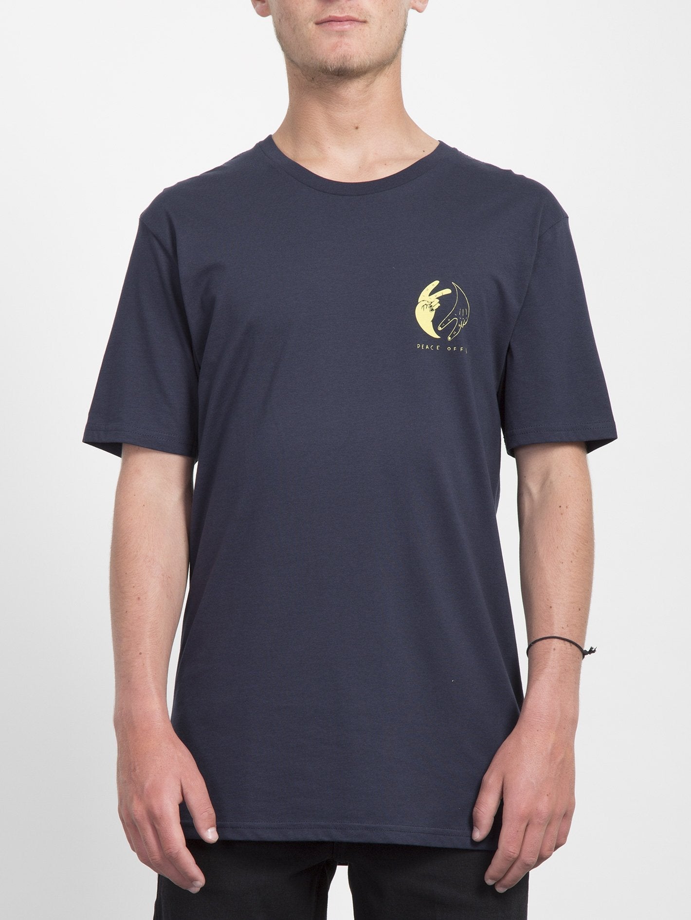 Peace Off T-Shirt - Marineblau