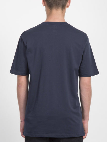 T-shirt Stone Blank - Navy