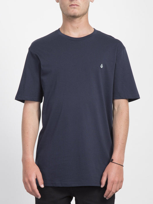 T-shirt Stone Blank - Navy