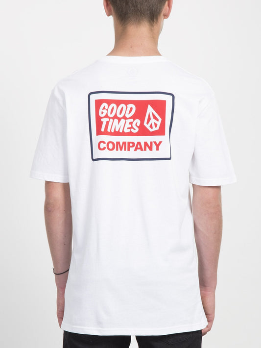 T-shirt Volcom Is Good - White