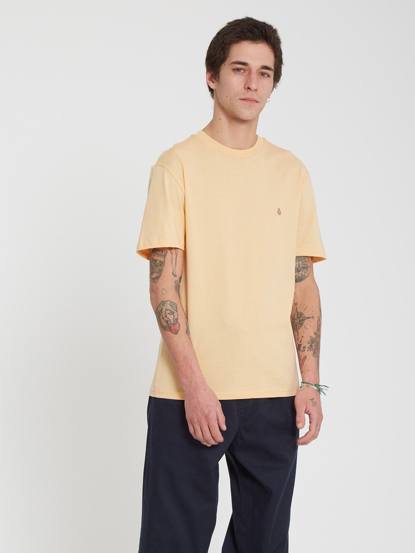 Stone Blanks T-shirt - CREAM BLUSH
