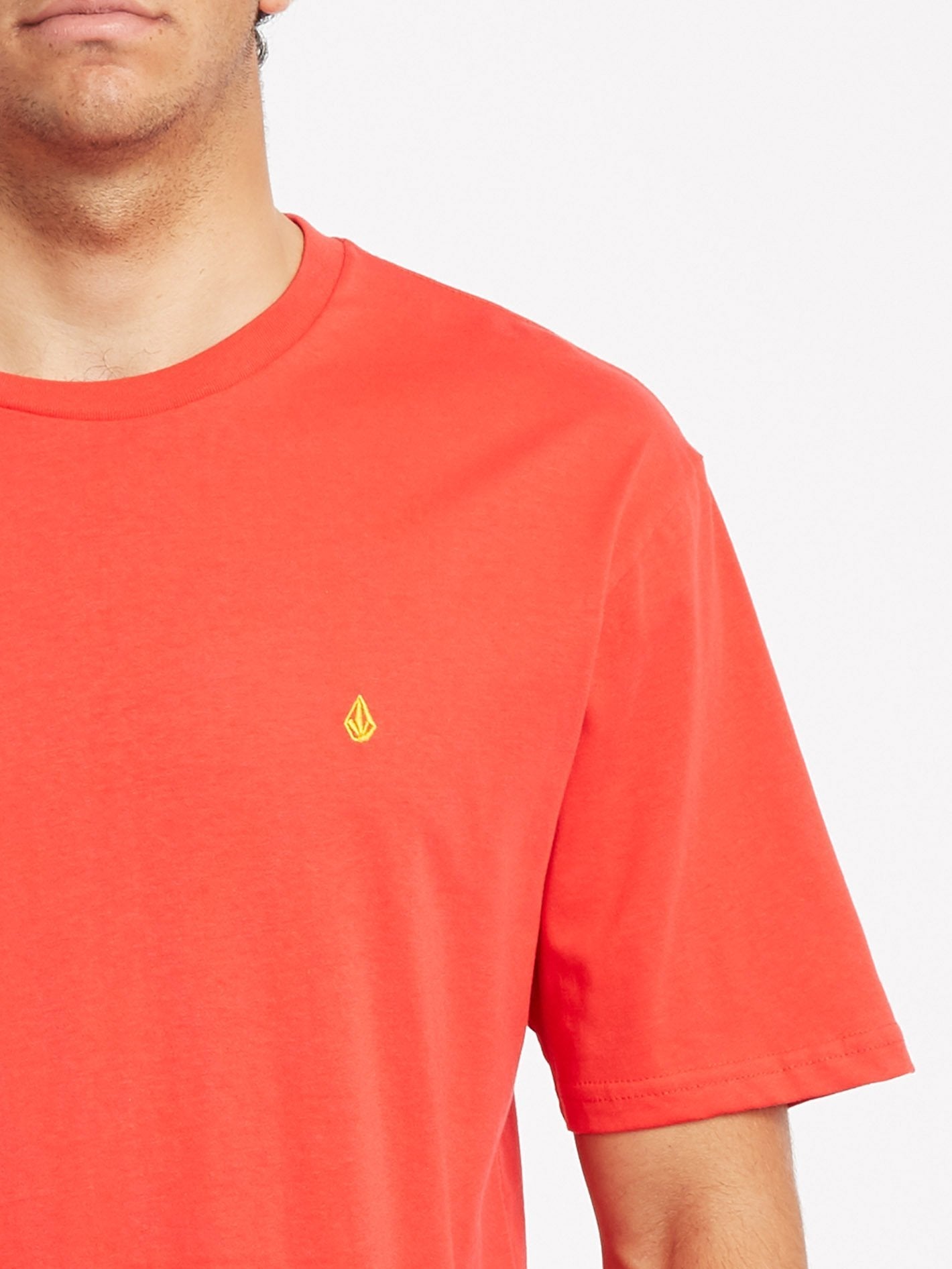 Stone Blanks T-shirt - FIERY RED
